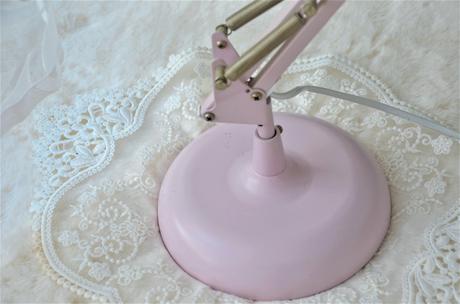 Študentská lampa-ružová, 