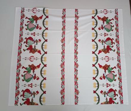 Starší vianočný obrus 135x115cm, 