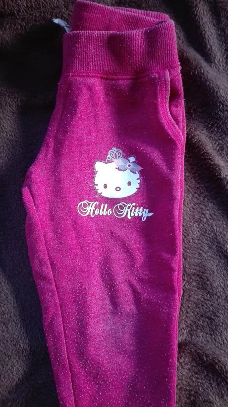 Tepláky kitty, sanrio,98