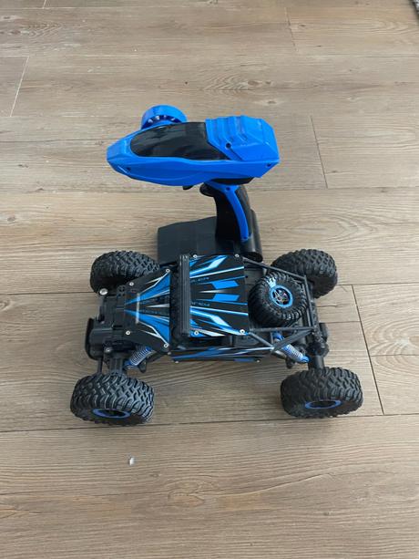 Rc auto rock crawler hb, modrá farba,