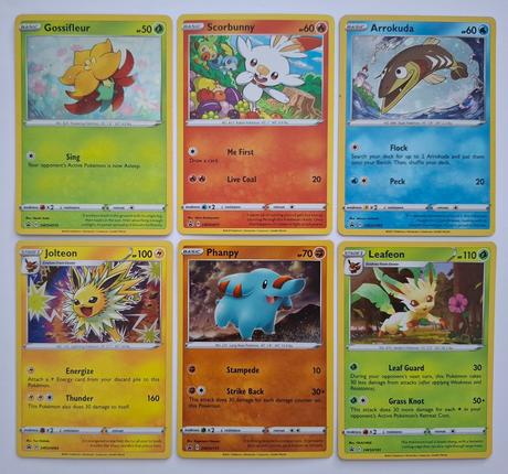 Pokémon karty promo "swsh - black star promos",