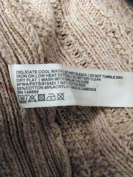 Dámsky krémový pulóver, fat face, m, l, l