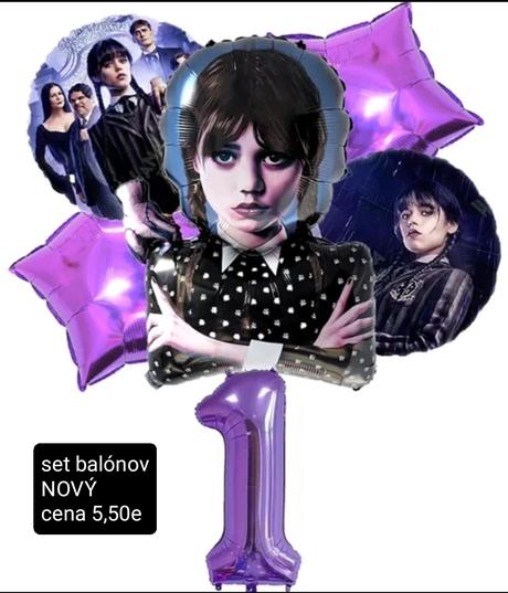 Párty dekorácie wednesday/adams family, 