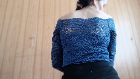 Dámske čipkované body, veľ. s, s