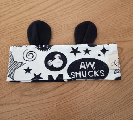 Handmade čelenka s uškami, 86