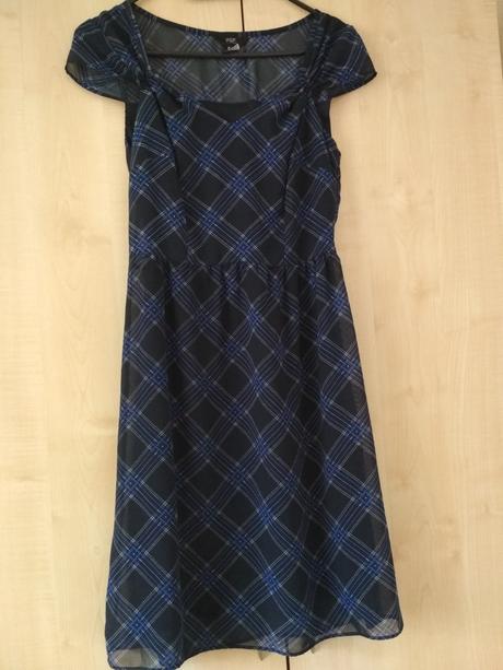 Kárované šaty, f&f,34