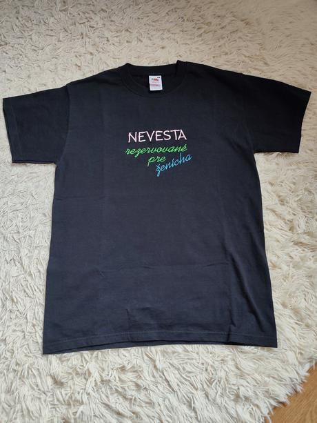 Tričko pre nevestu, m