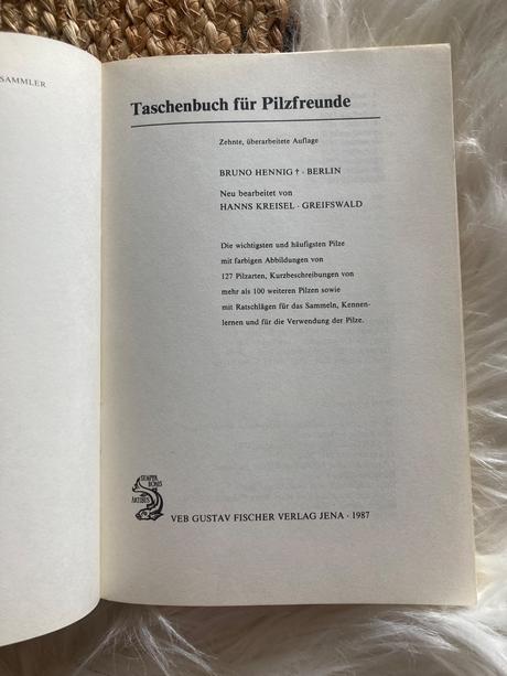 Taschenbuch für pilzfreunde (1987),