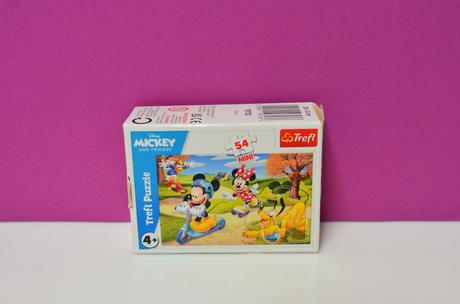 Puzzle mickey mini k nákupu, 