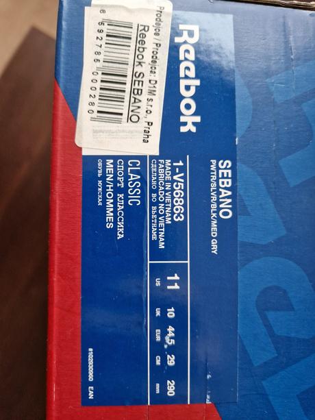 Reebok sebano koza, reebok,44