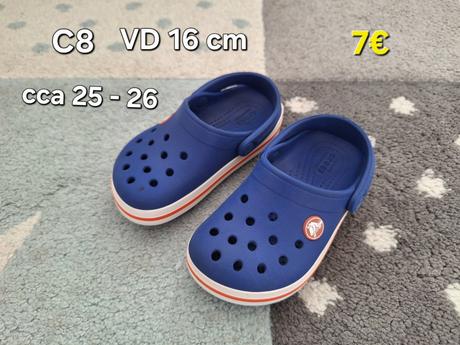 Gumene slapky crocs c8, crocs,25