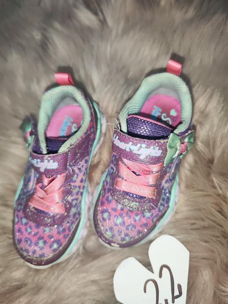Blikajúce tenisky skechers veľ 22, skechers,22