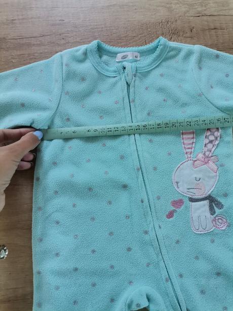 Dievčenský tyrkysovy overal so zajacikom, pepco,62