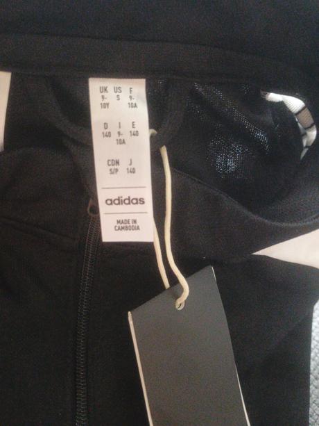 Športová mikina, adidas,140
