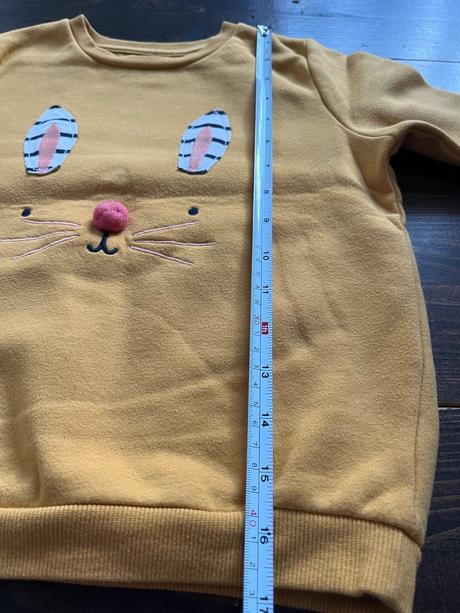 Mikina so zajkom 6-7. rokov, f&f,122