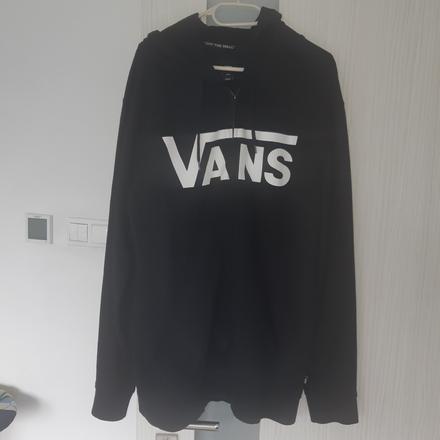Mikina vans s kapucnou na zips, l