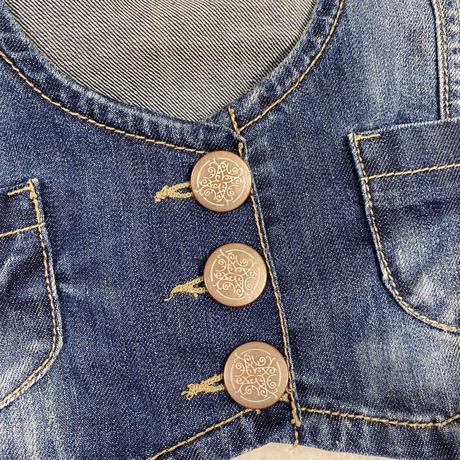 Trendy rifľová vesta next, next,134