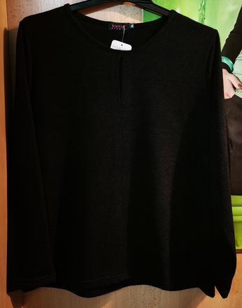 Dámsky svetrík čiernej farby, 36 - xxxl