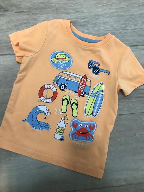 Fantastické plážové tričko, c&a,110