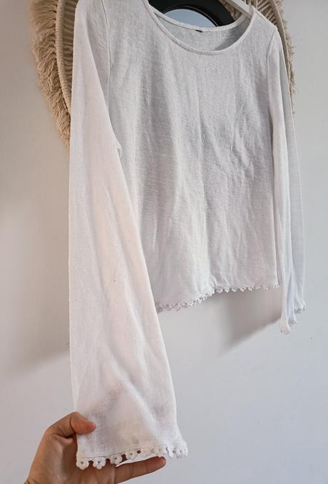 Tenký biely svetrík, l