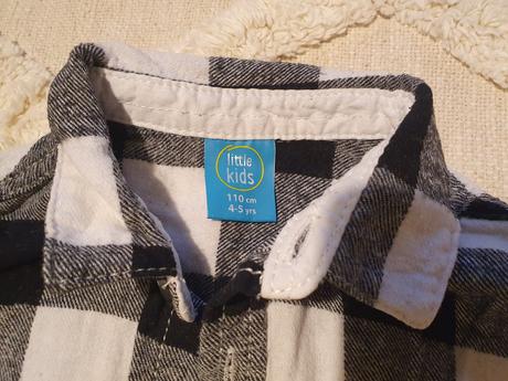 Flanelová károvaná košeľa 110, pepco,110