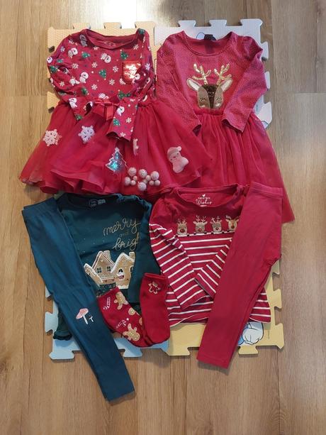 Balík vianočného oblečenia 104, 104–116