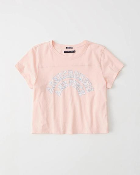 Abercrombie&fitch logo tricko vel. m/l, abercrombie&fitch,l / m