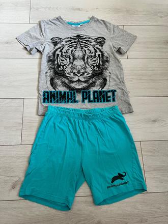 Pyžamo 134/140, animal,134