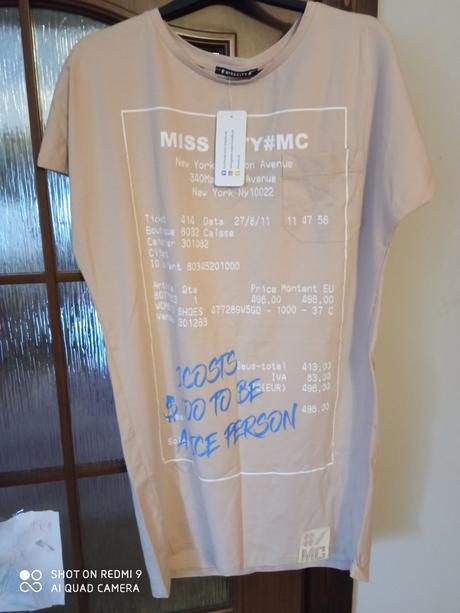 Béžové bavlnené šaty, s