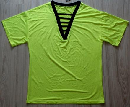 Neónové žlto zelené tričko, v. m/l/xl, xl