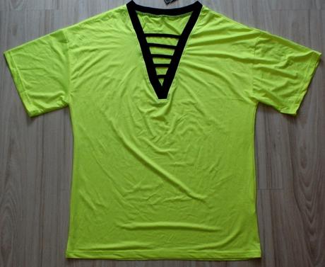 Neónové žlto zelené tričko, v. m/l/xl, xl