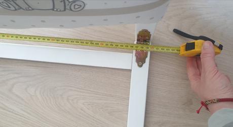 Drevená zábrana na posteľ pre dieťa 120x40, šírka (cm): 40,dĺžka (cm): 120