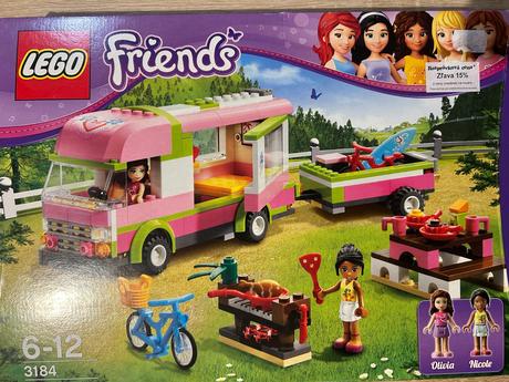 Lego friends 3184 karavan v prírode, 