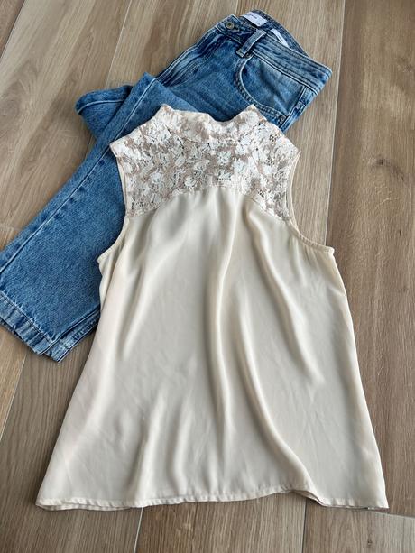 Krémový top, atmosphere,s