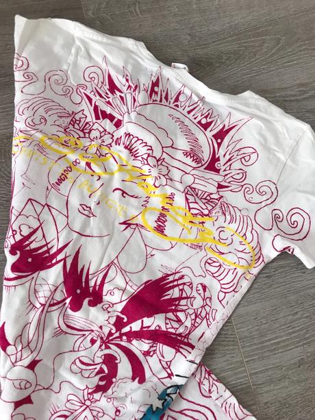 Ed hardy letna predlzene tricko, ed hardy,xs