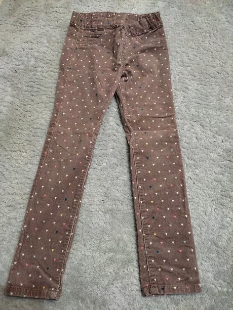 Elastické menzestraky 5-6r, h&m,116