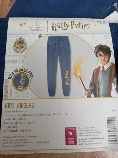 Tepláky harry potter 158/164, 158