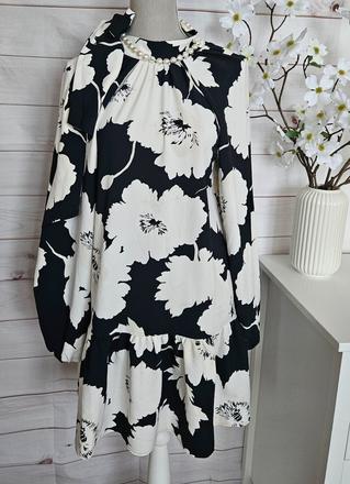 Krásne lahulinké šaty h&m, h&m,xs