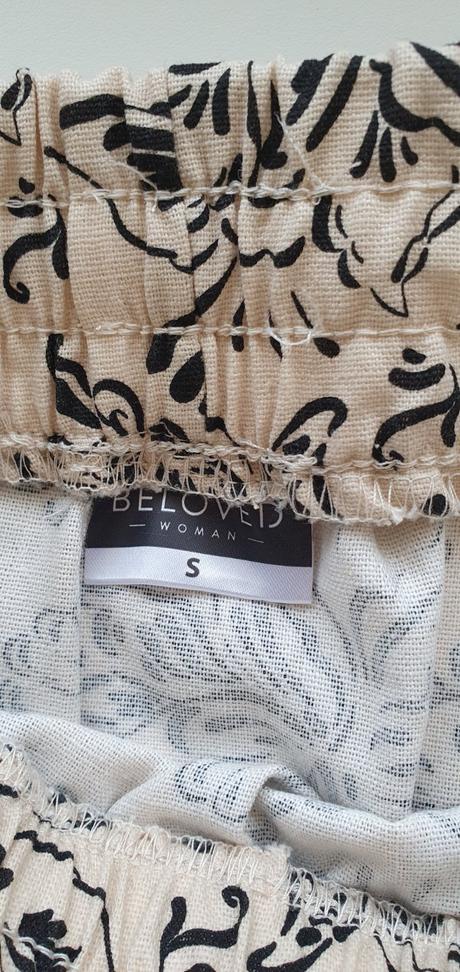 Ľanová sukňa, pepco,s