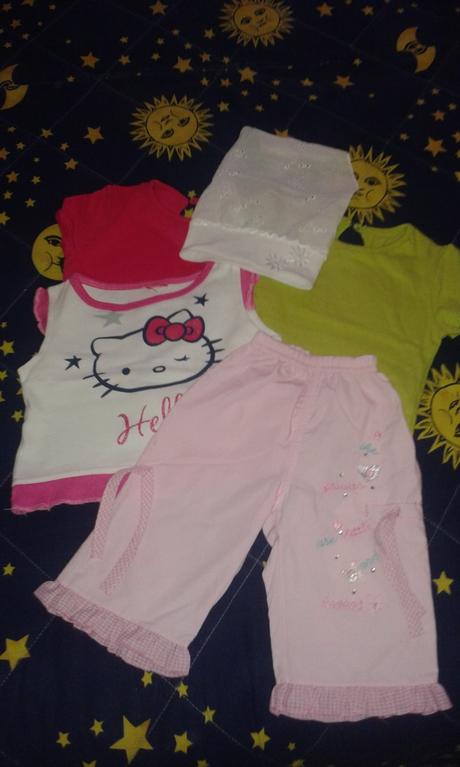 Letný balíček pre slečny 12-18 mesiacov, 68–80