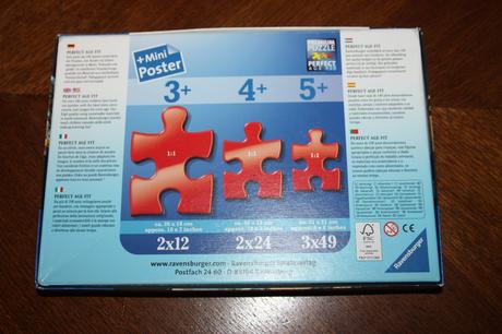 Puzzle lietadla 2x24, 