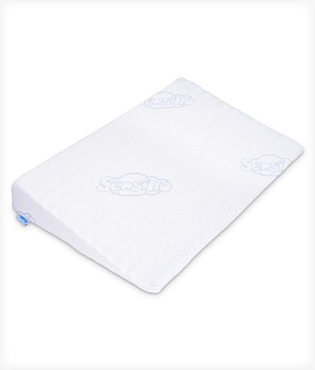 Klinový vankúš do postieľky 59 x 37 x 7 cm, šírka (cm): 60,dĺžka (cm): 30