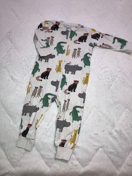 Pyžamo - overal - zvieratá, lindex,86