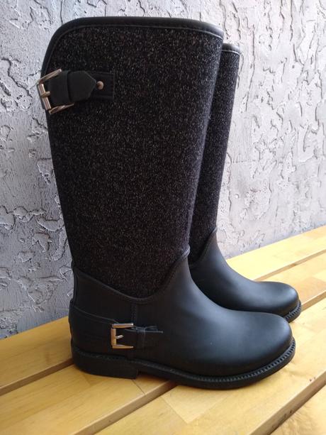 Pogumované čižmy zara, zara,34