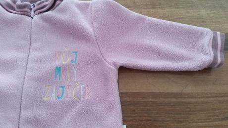 Flisový overal 56/62, tulec trend,56