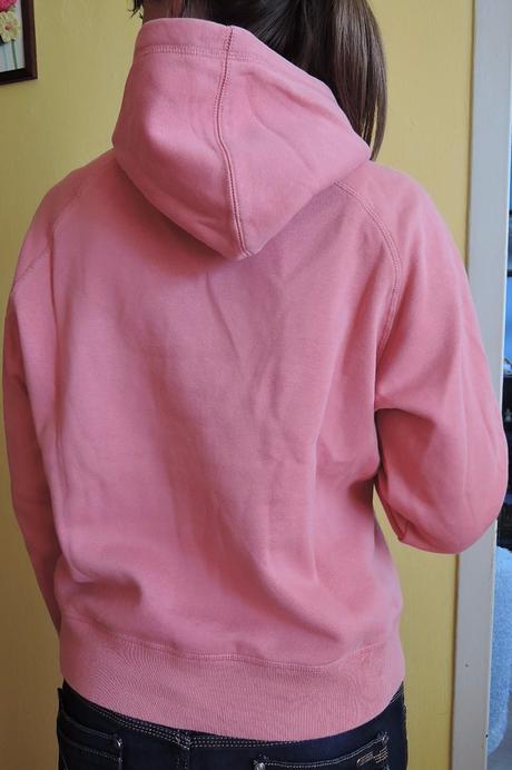 Ružová mikina, nike,xl