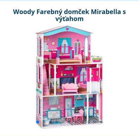 Dom pre barbie veľký +prislušenstvo, 
