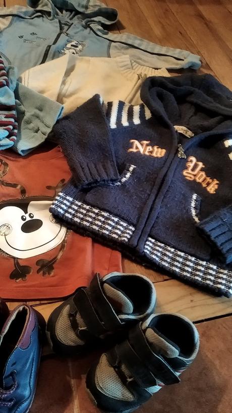 Balík oblečenia pre chlapcov, 86–98