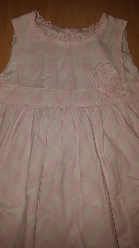 Ružové šatky na vel.6-9 mes, john lewis,74