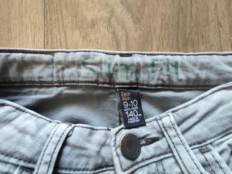 Detské štýlové rifle zn. zara, 9-10 r.,veľ.140,9, zara,140